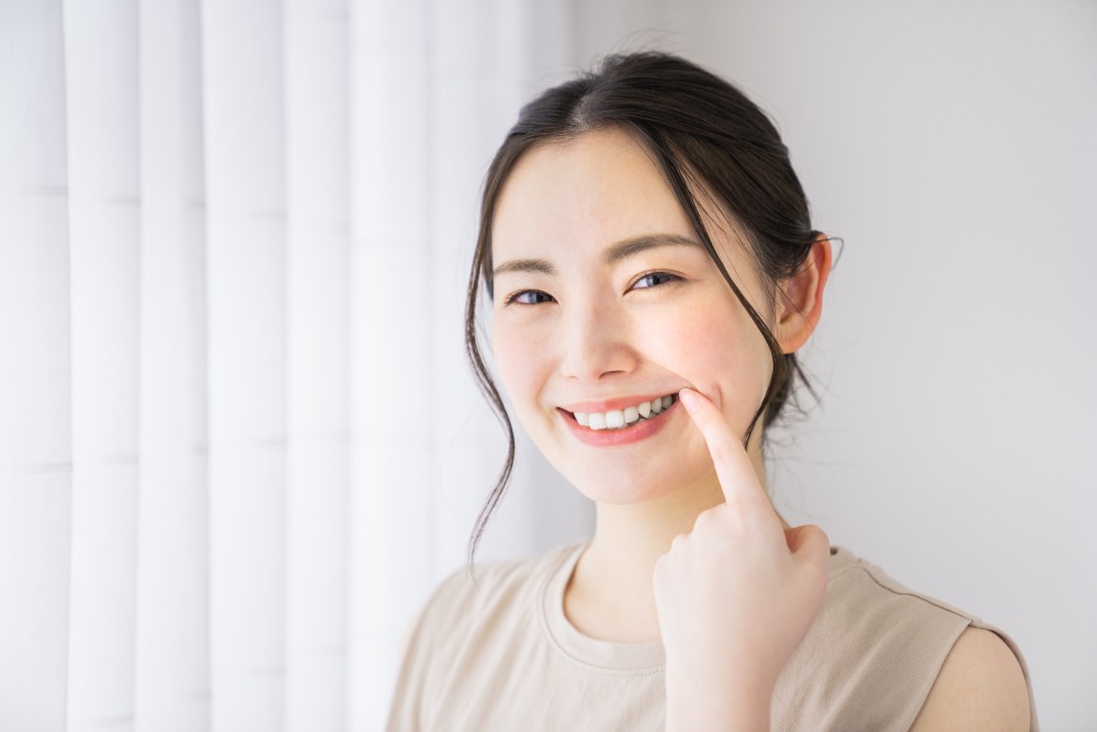 清潔感のある白い歯へ